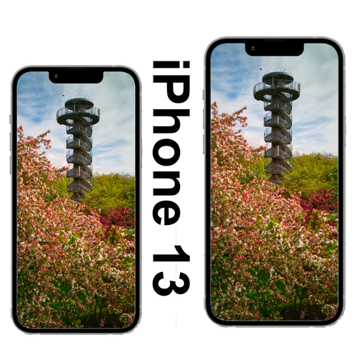 Aussichtsturm Zierapfel Nah Park der Gärten Wallpaper iPhone