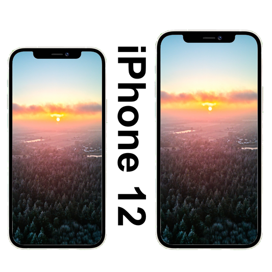 Wildenloh Sonnenaufgang im Schnee Wallpaper iPhone