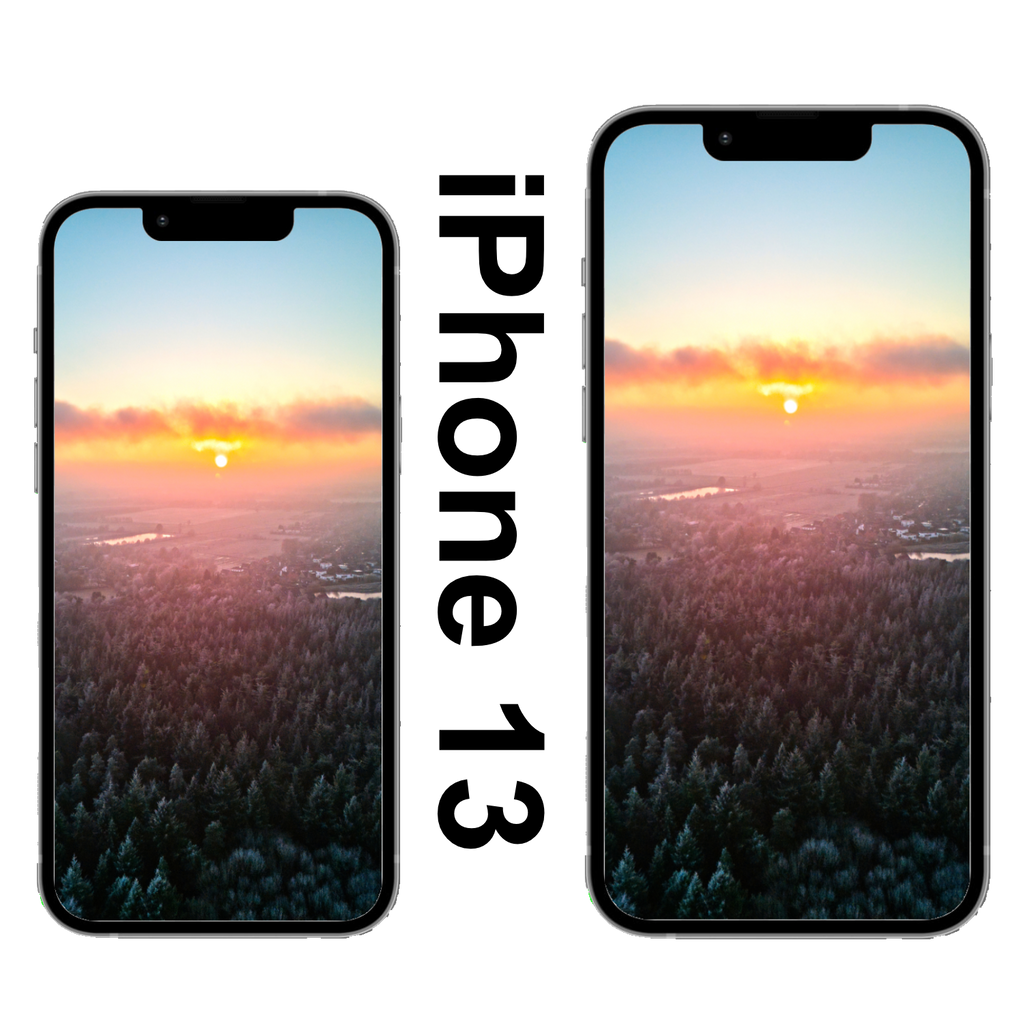 Wildenloh Sonnenaufgang im Schnee Wallpaper iPhone